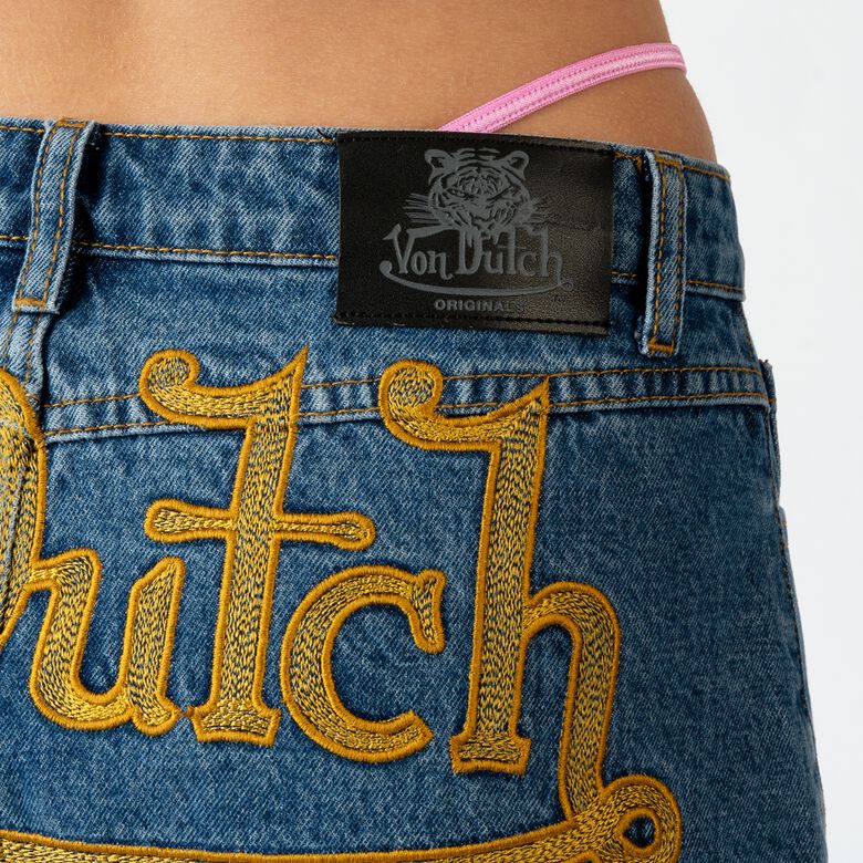 Verkaufen Online Von Dutch Originals -Pam Skirt, denim F0817666-01678 Kaufen G&#253;nstig